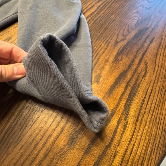 adidas Men's 2XL Gray Logo Crew Neck Pullover Sweater Long Sleeve - Picture 5 of 11